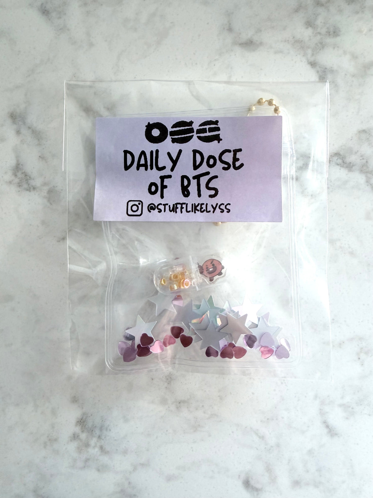 Daily Dose Shaker Keychain Shooky #3