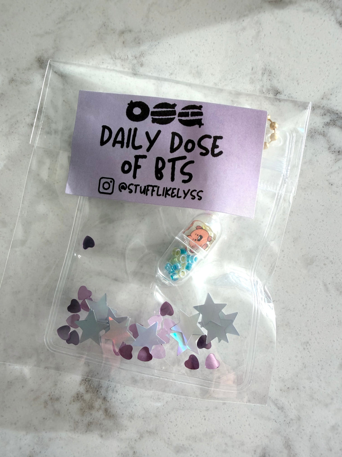 Daily Dose Shaker Keychain Shooky #1
