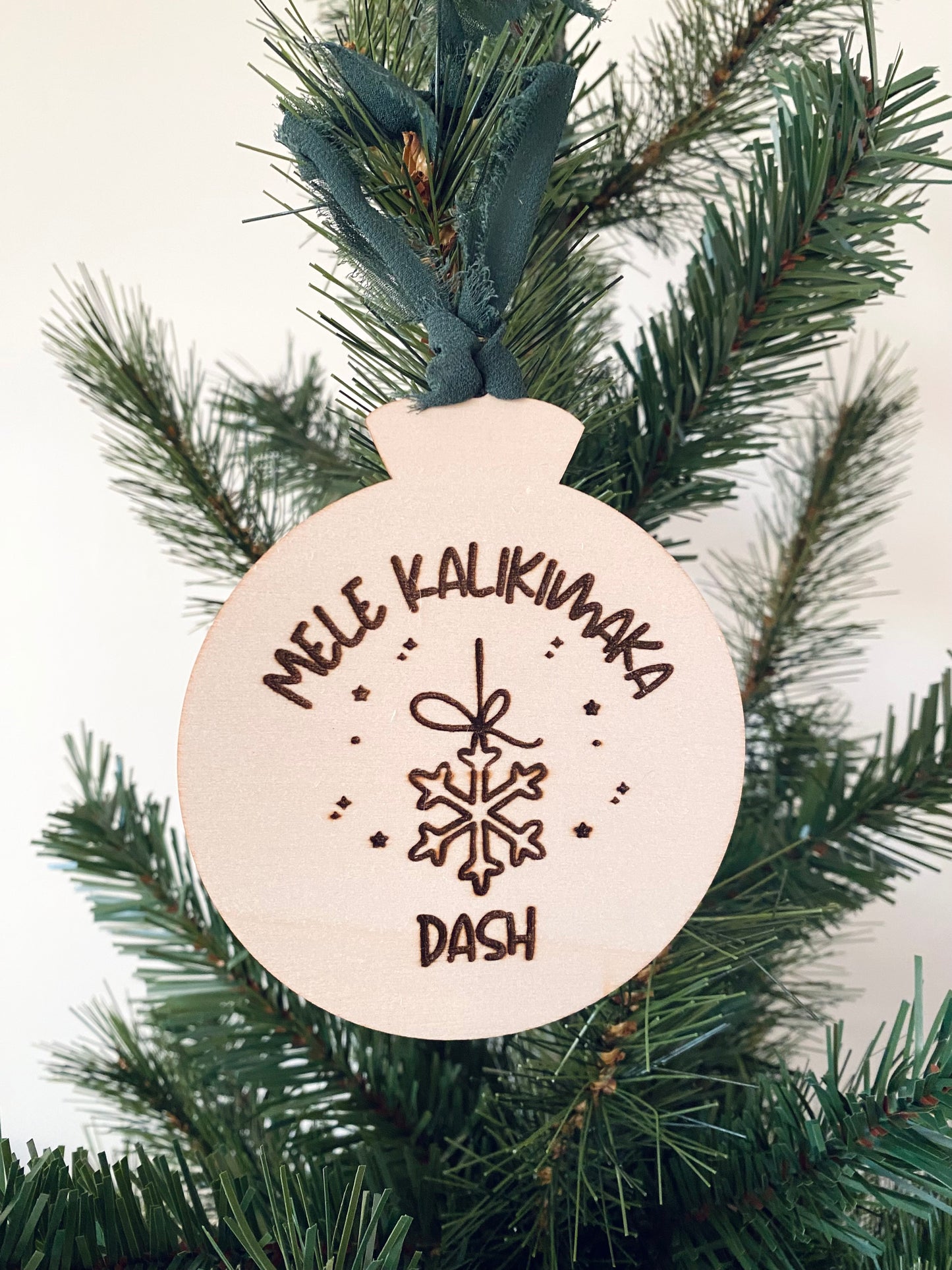 Mele Kalikimaka Ornament