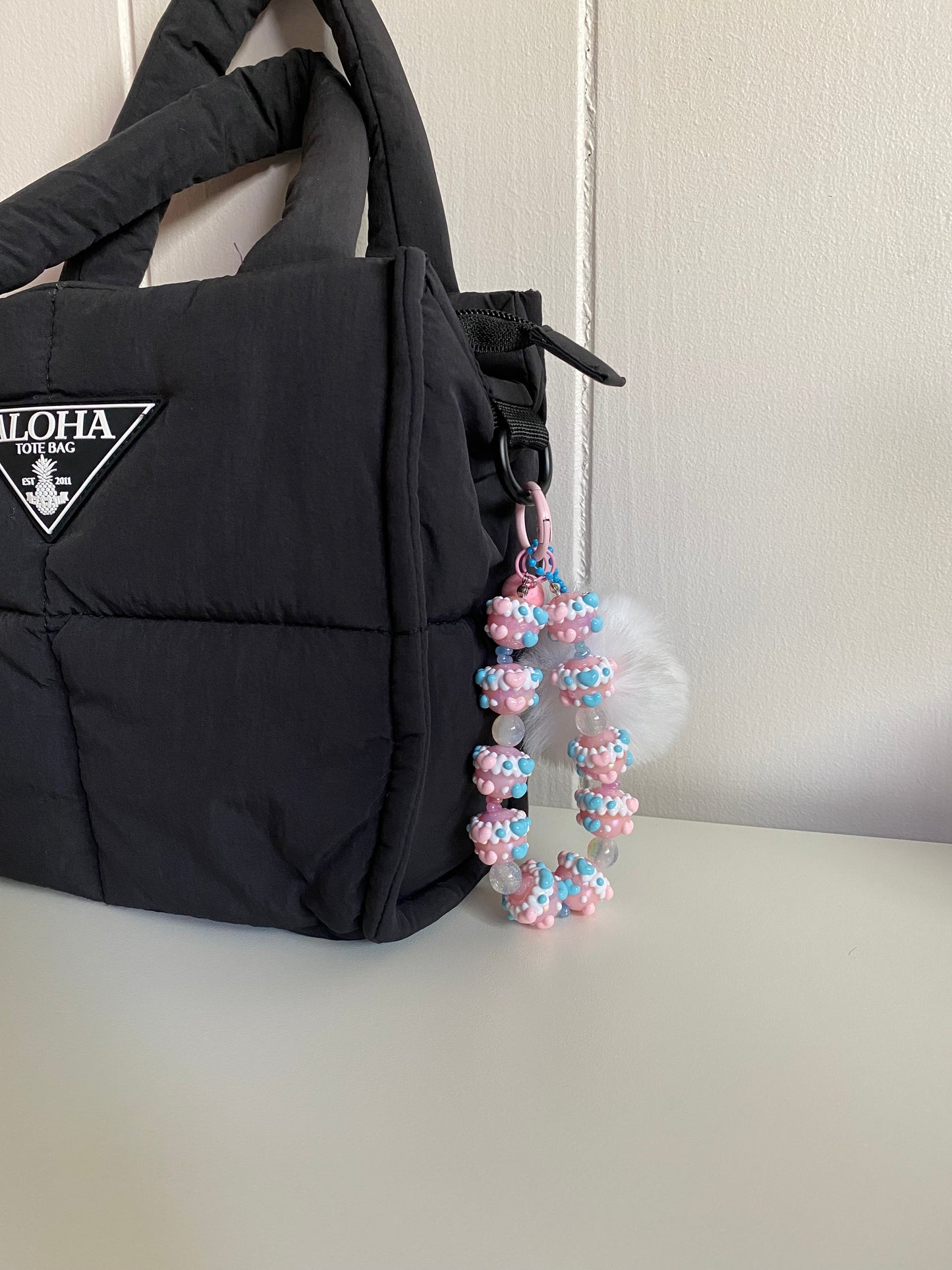 Baby Pink Bag/Phone Charm