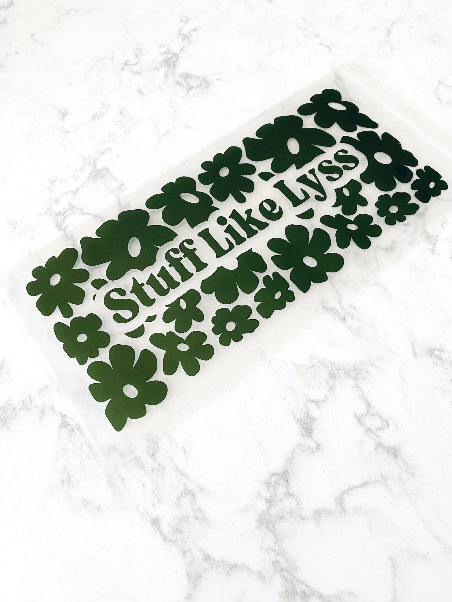 Large Flower Cash Envelope