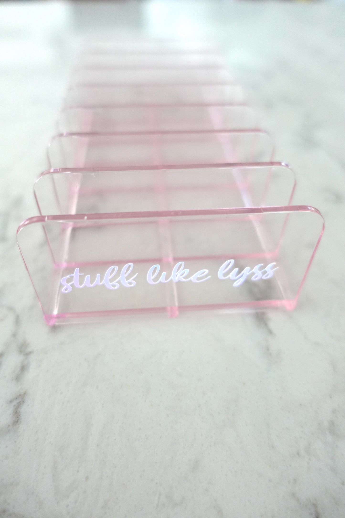 Pink Cash Tray