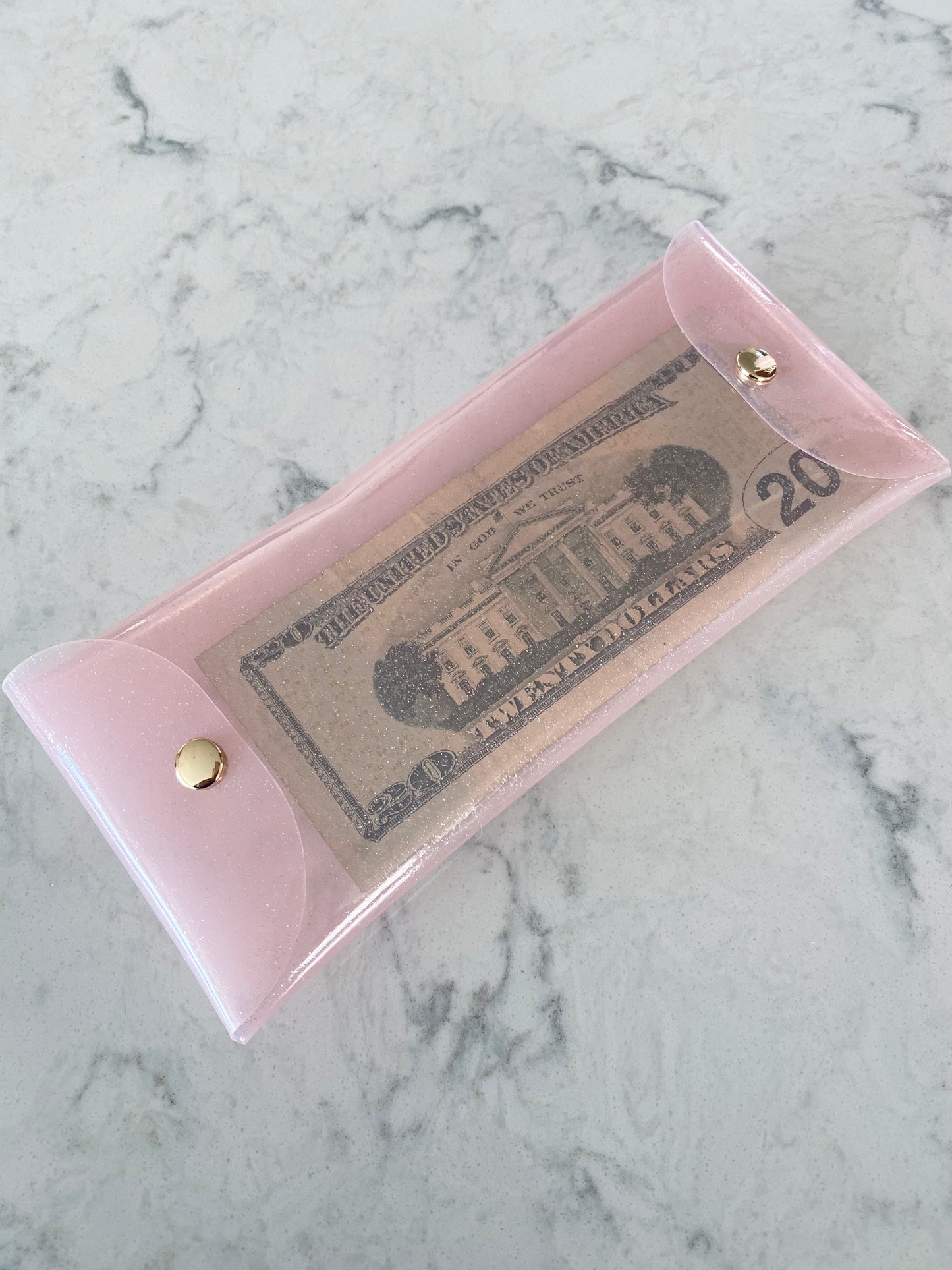 Glitter Pink Pouch