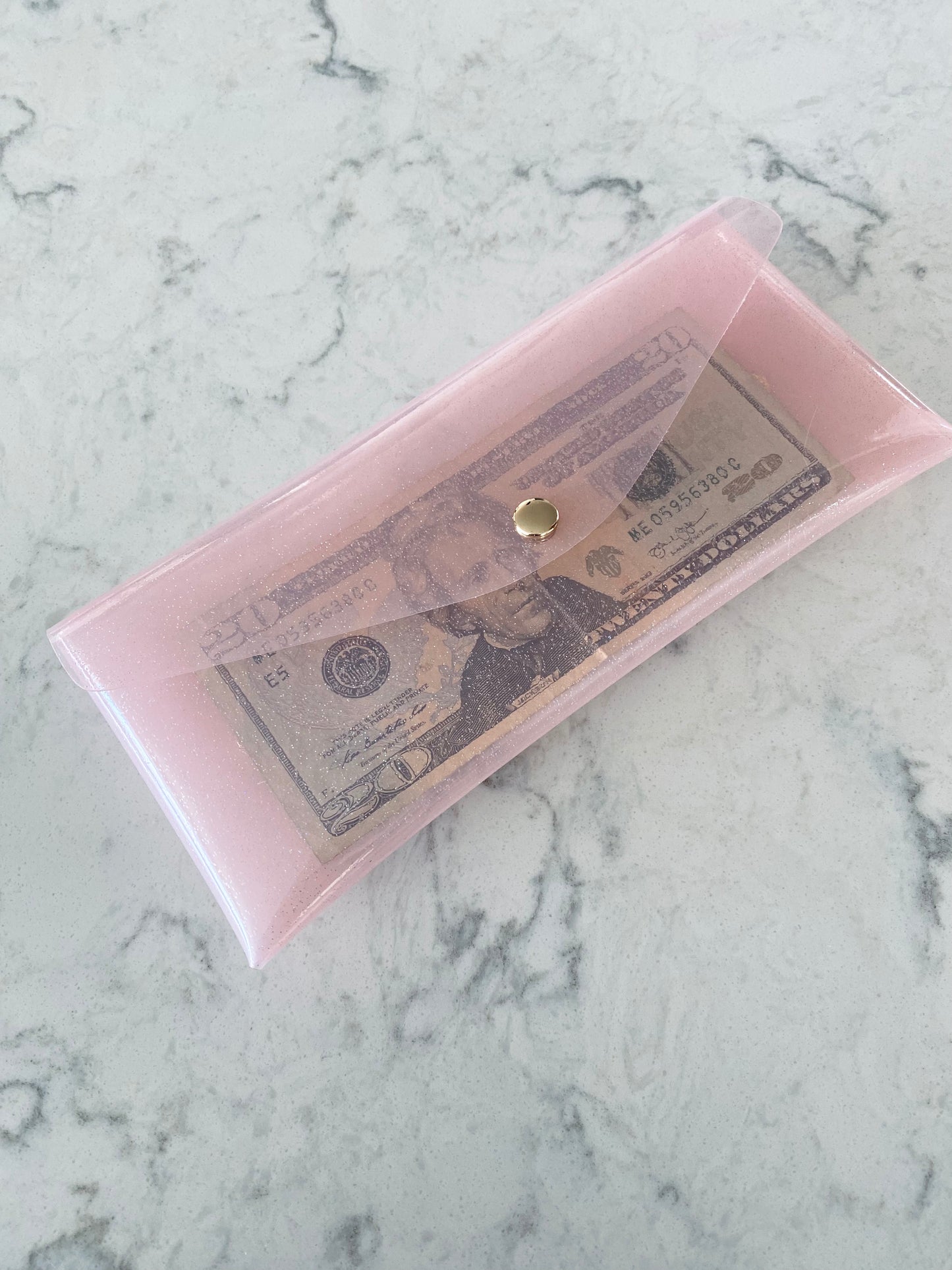 Glitter Pink Pouch