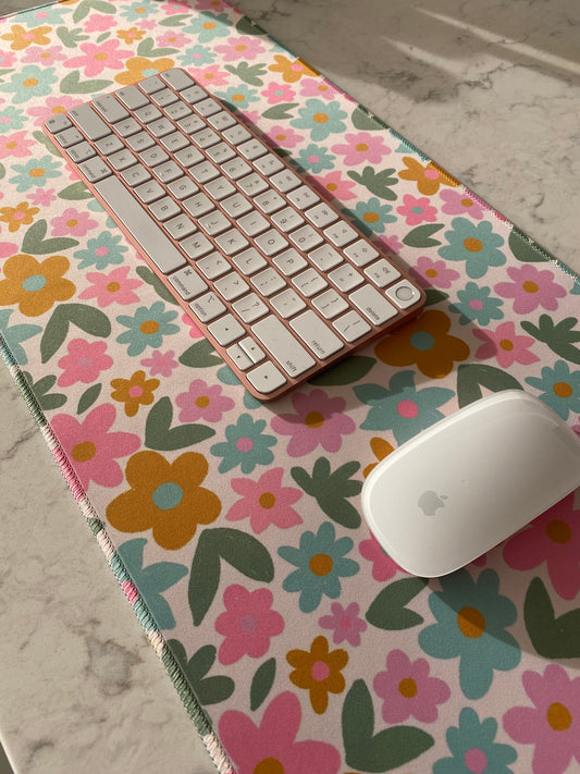 Desk Mat- Sage Bloom