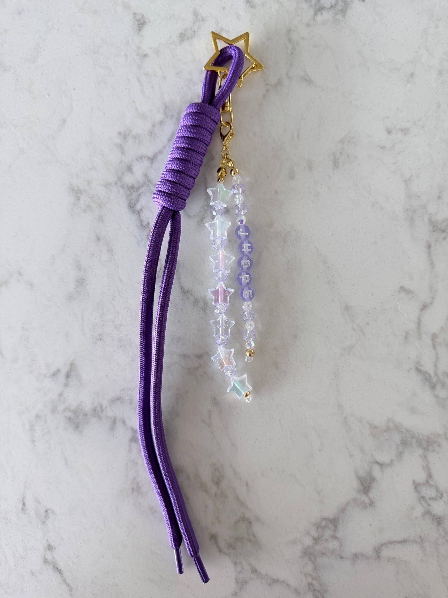 JHOPE Keychain Charm (Dark Purple)