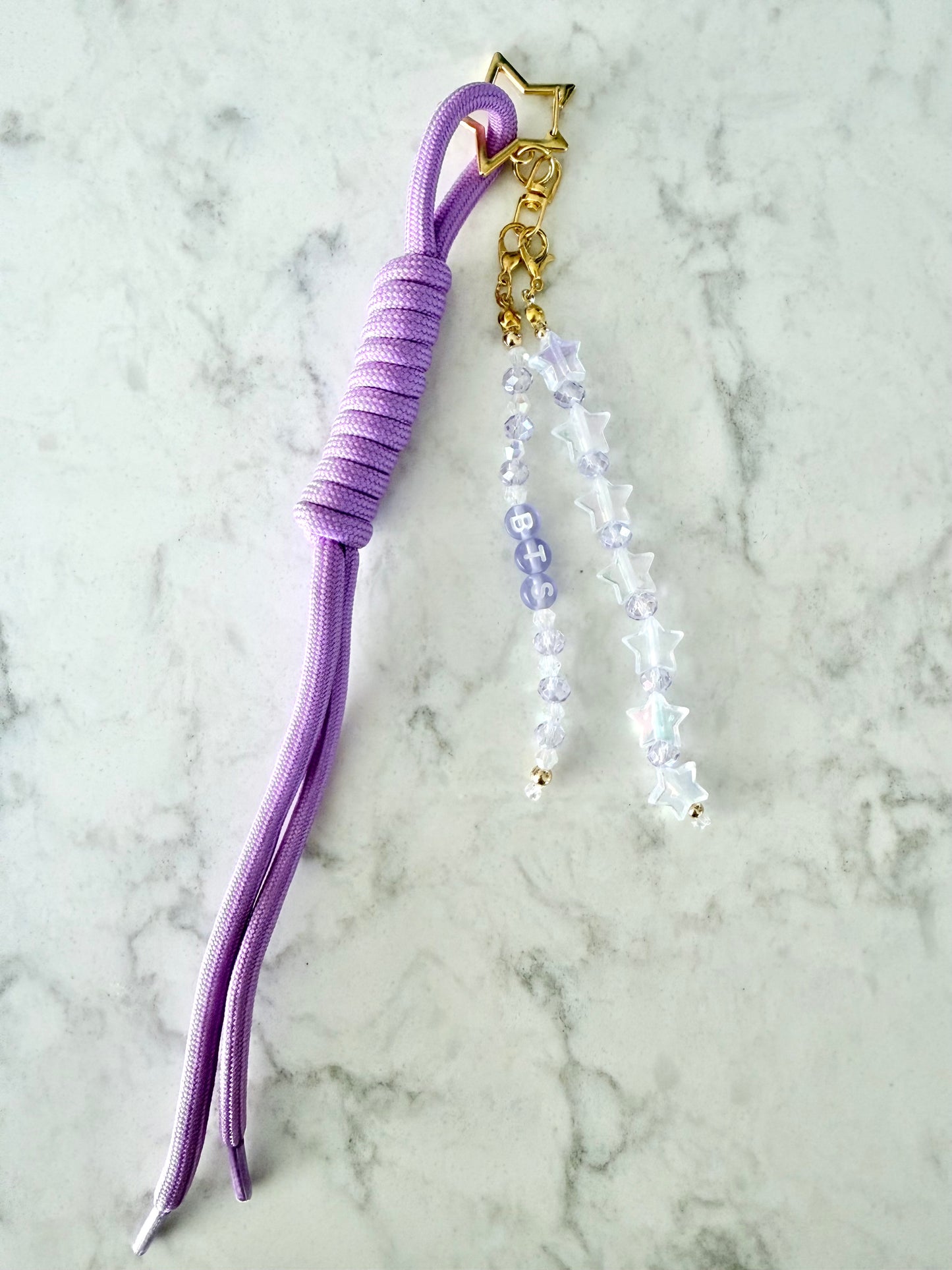 BTS Keychain Charm (Lavender)