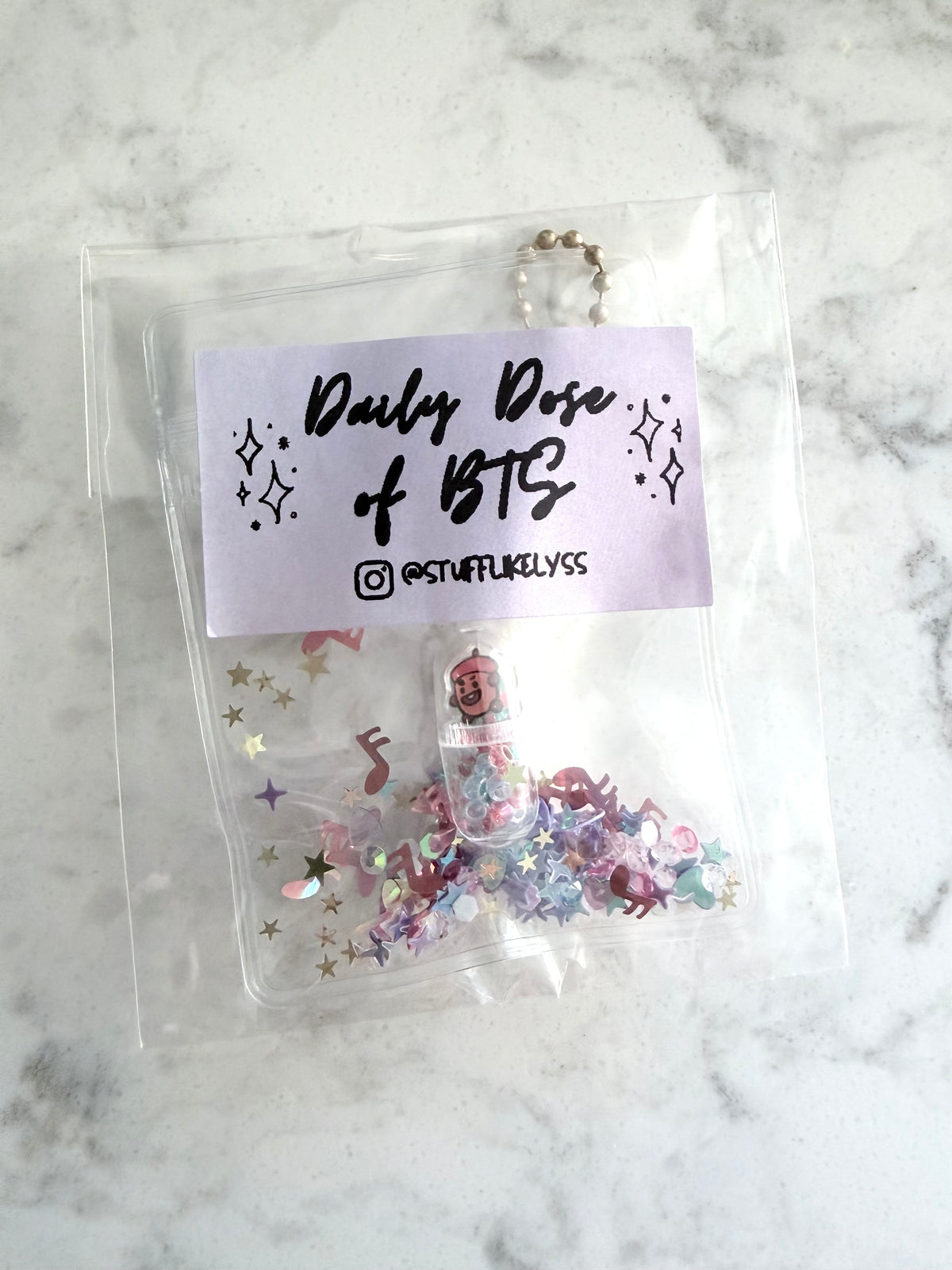 Daily Dose Shaker Keychain Shooky #7