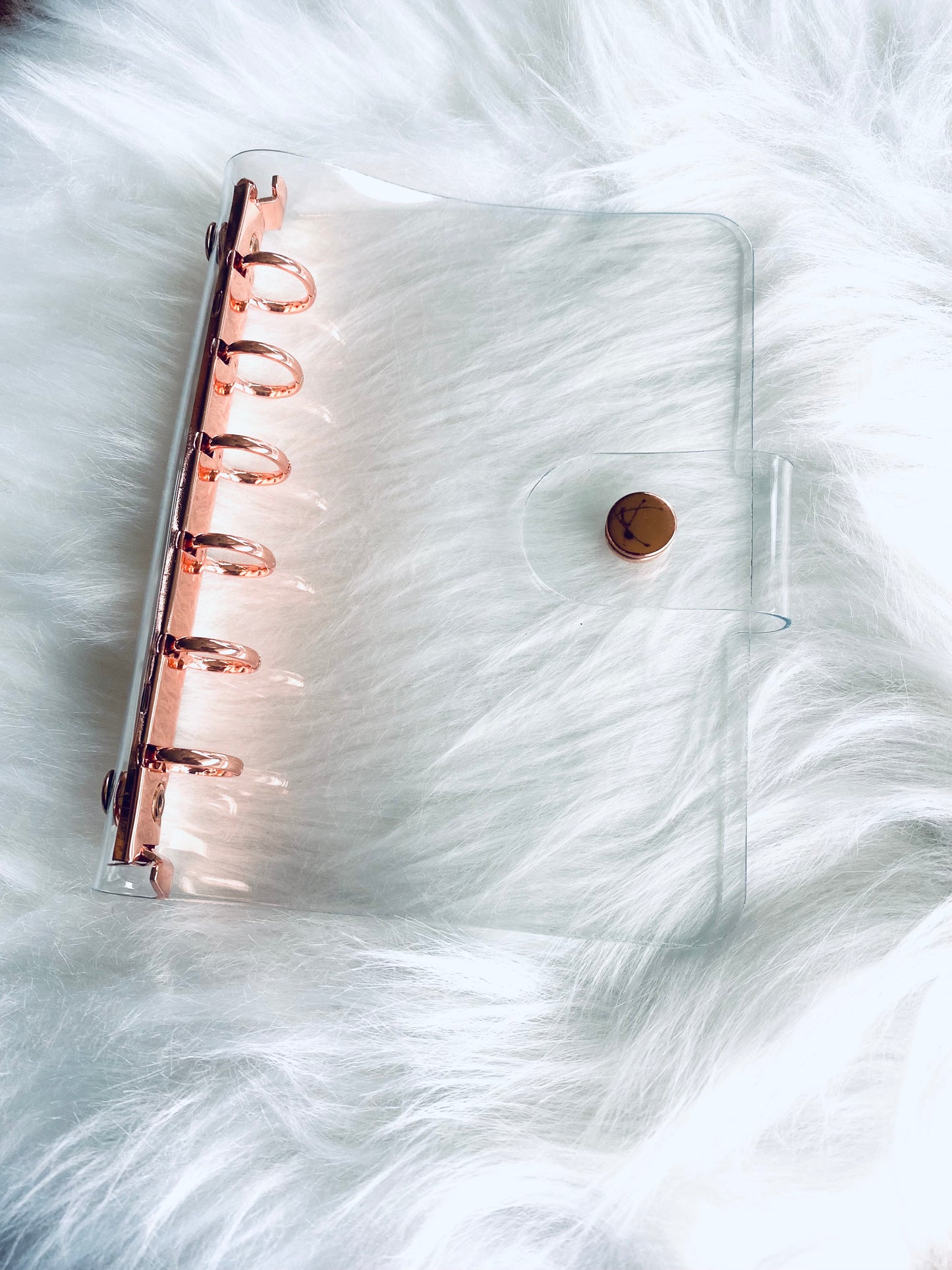 A7 Rose Gold Binder