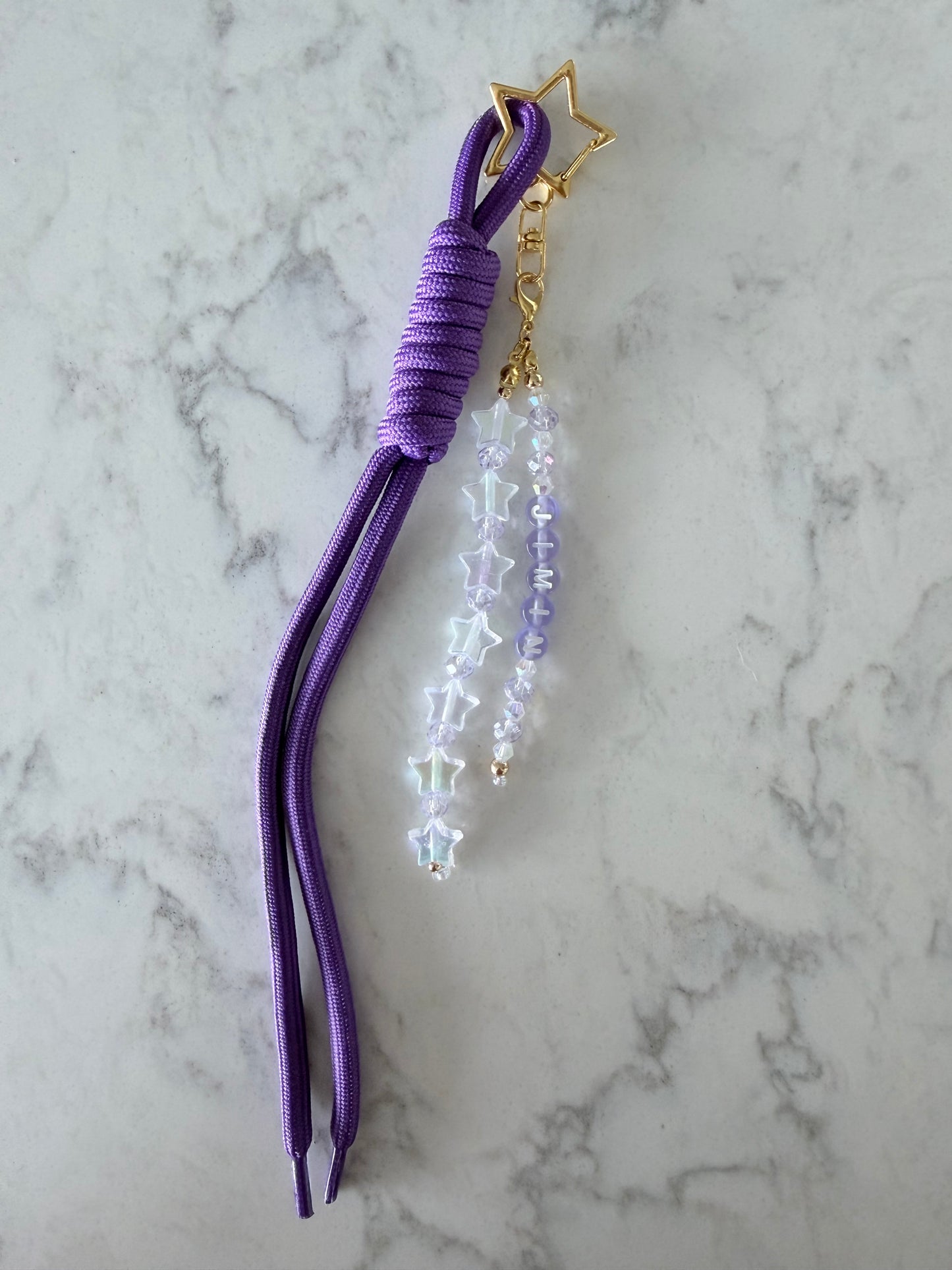 JIMIN Keychain Charm (Dark Purple)