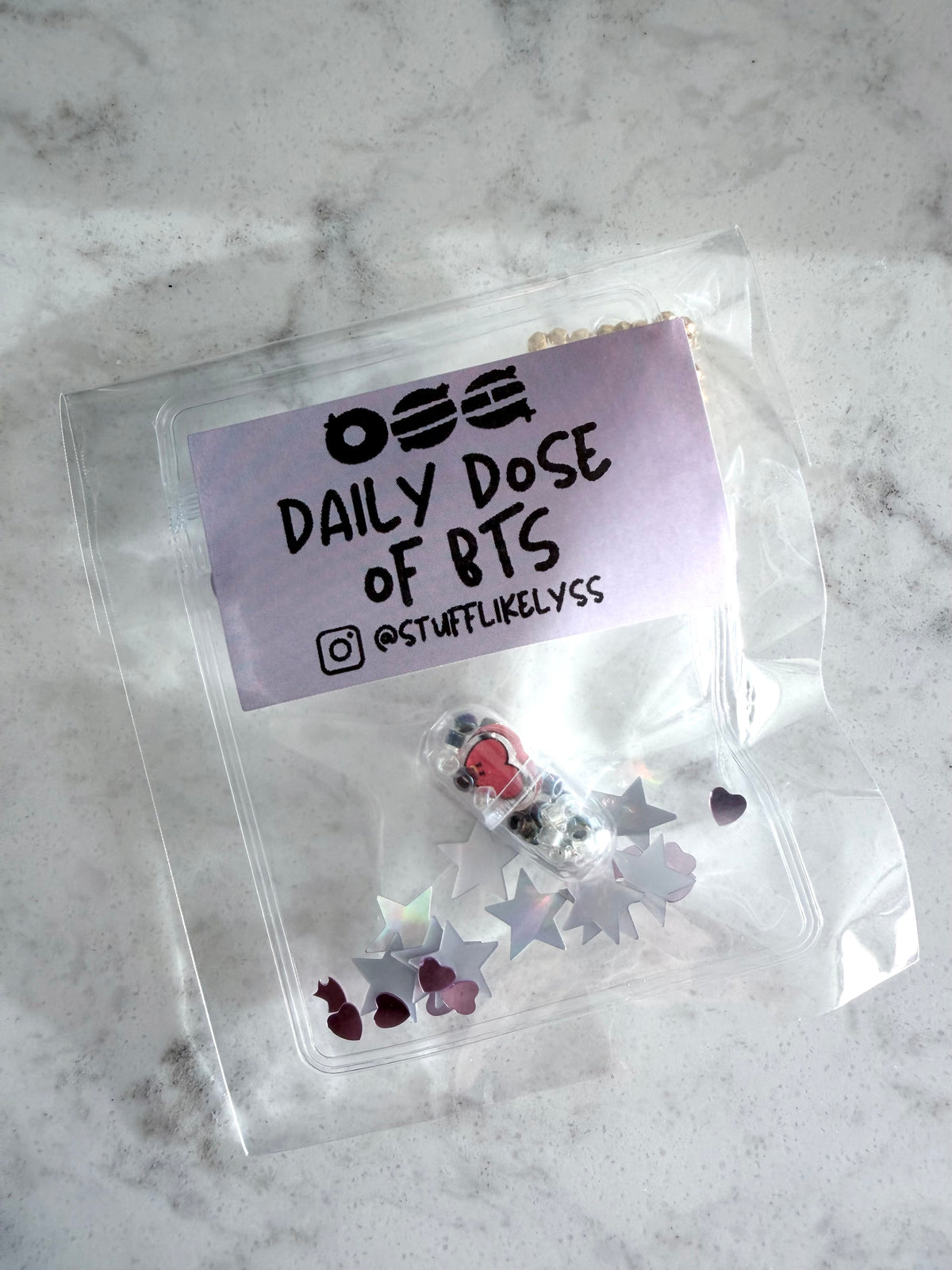 Daily Dose Shaker Keychain Tata #3