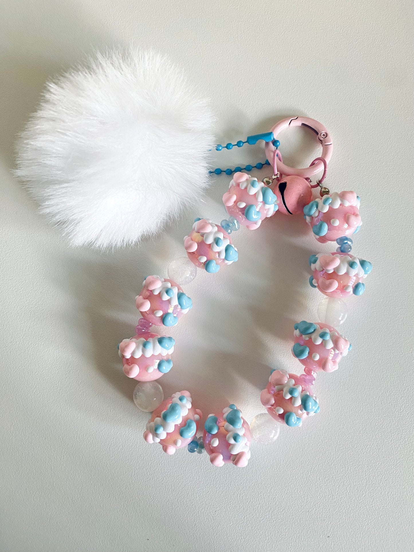 Baby Pink Bag/Phone Charm