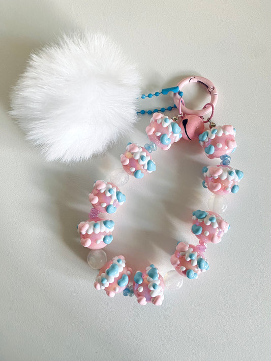 Baby Pink Bag/Phone Charm