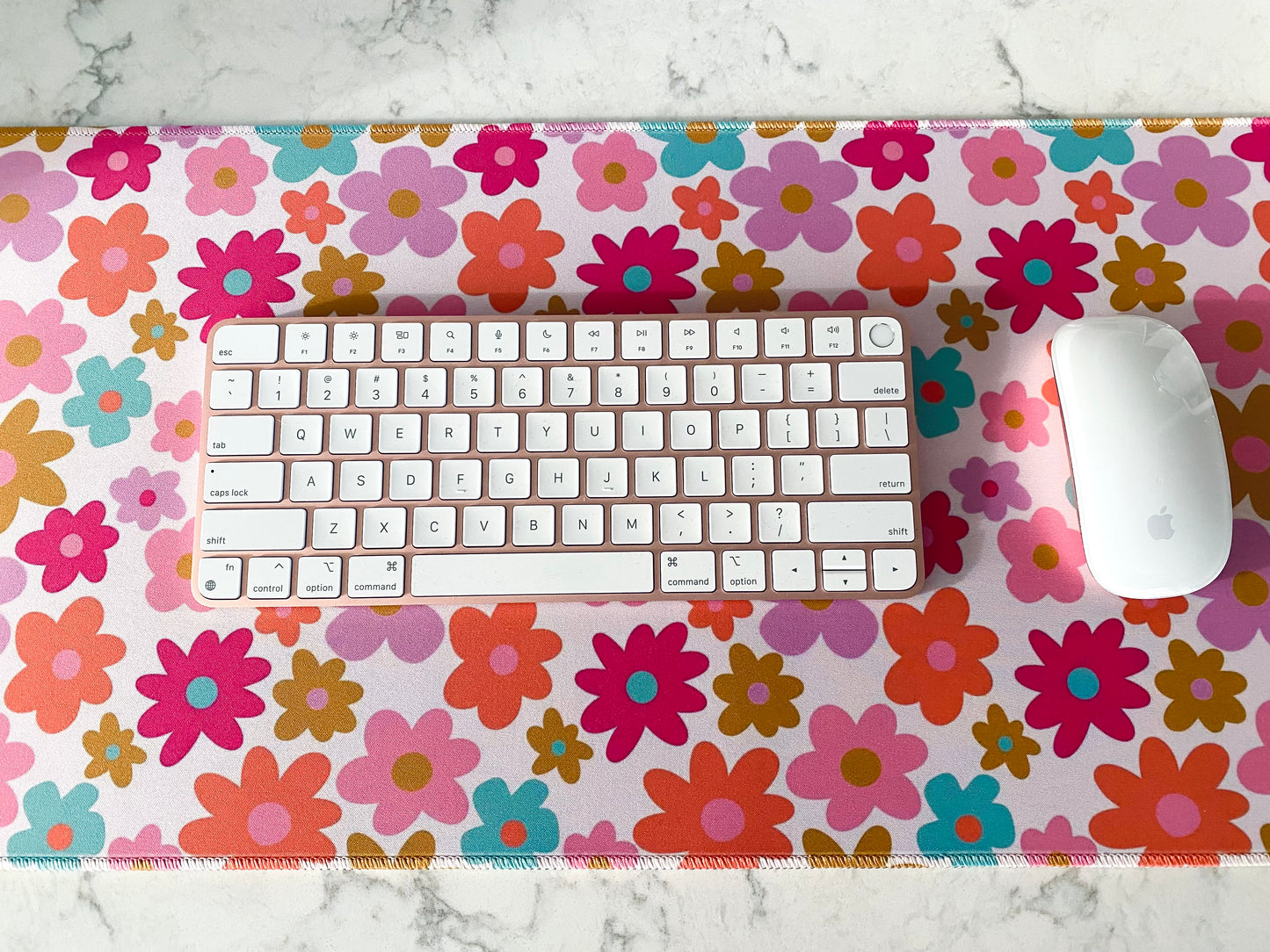 Desk Mat- Retro Bloom