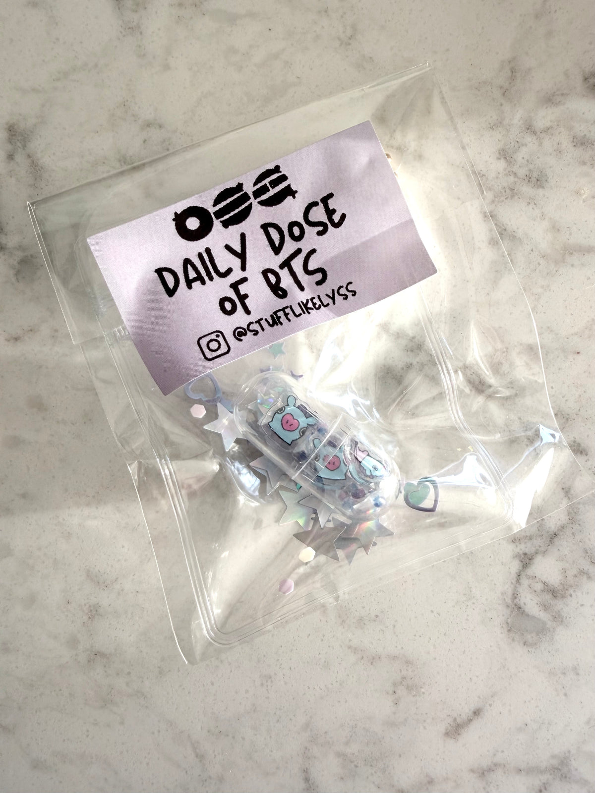 *Daily Dose Shaker Keychain Mang Large #2