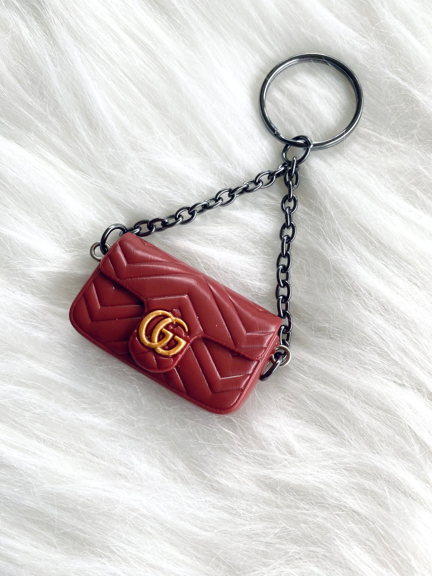 Gucci Inspired Luxury Charm - Red