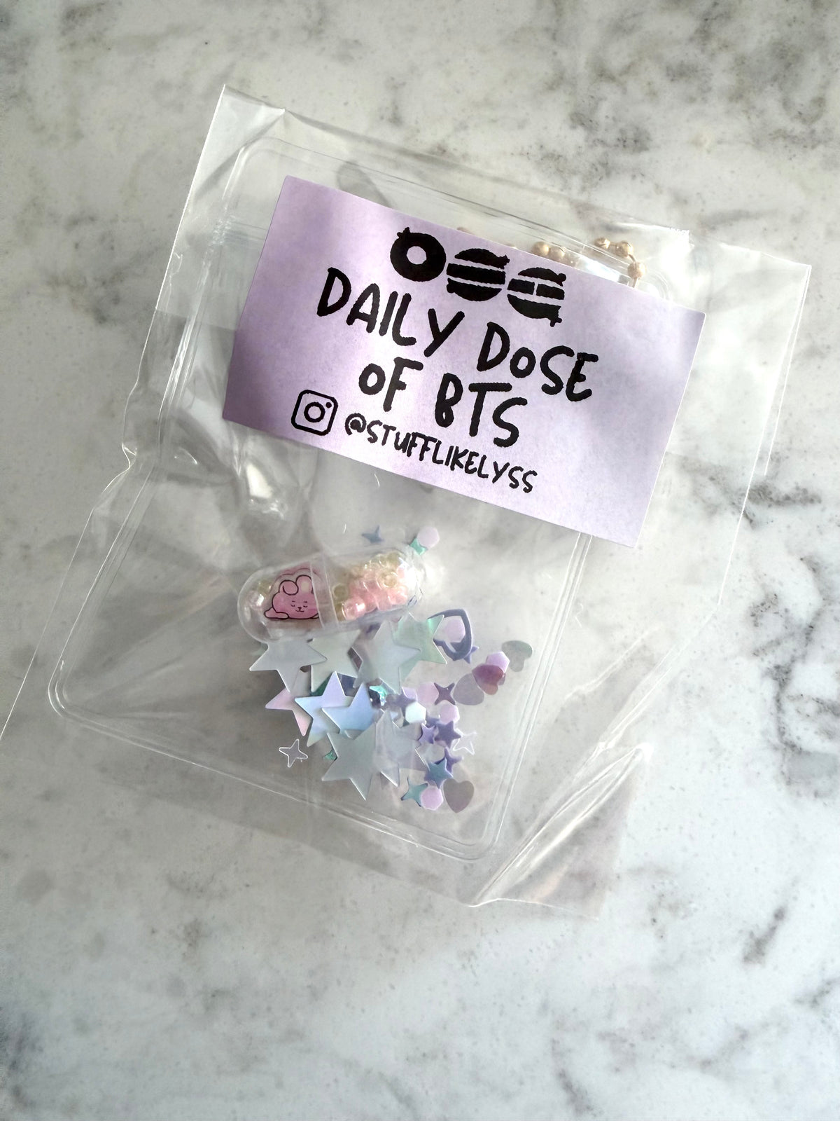 Daily Dose Shaker Keychain Cooky #6