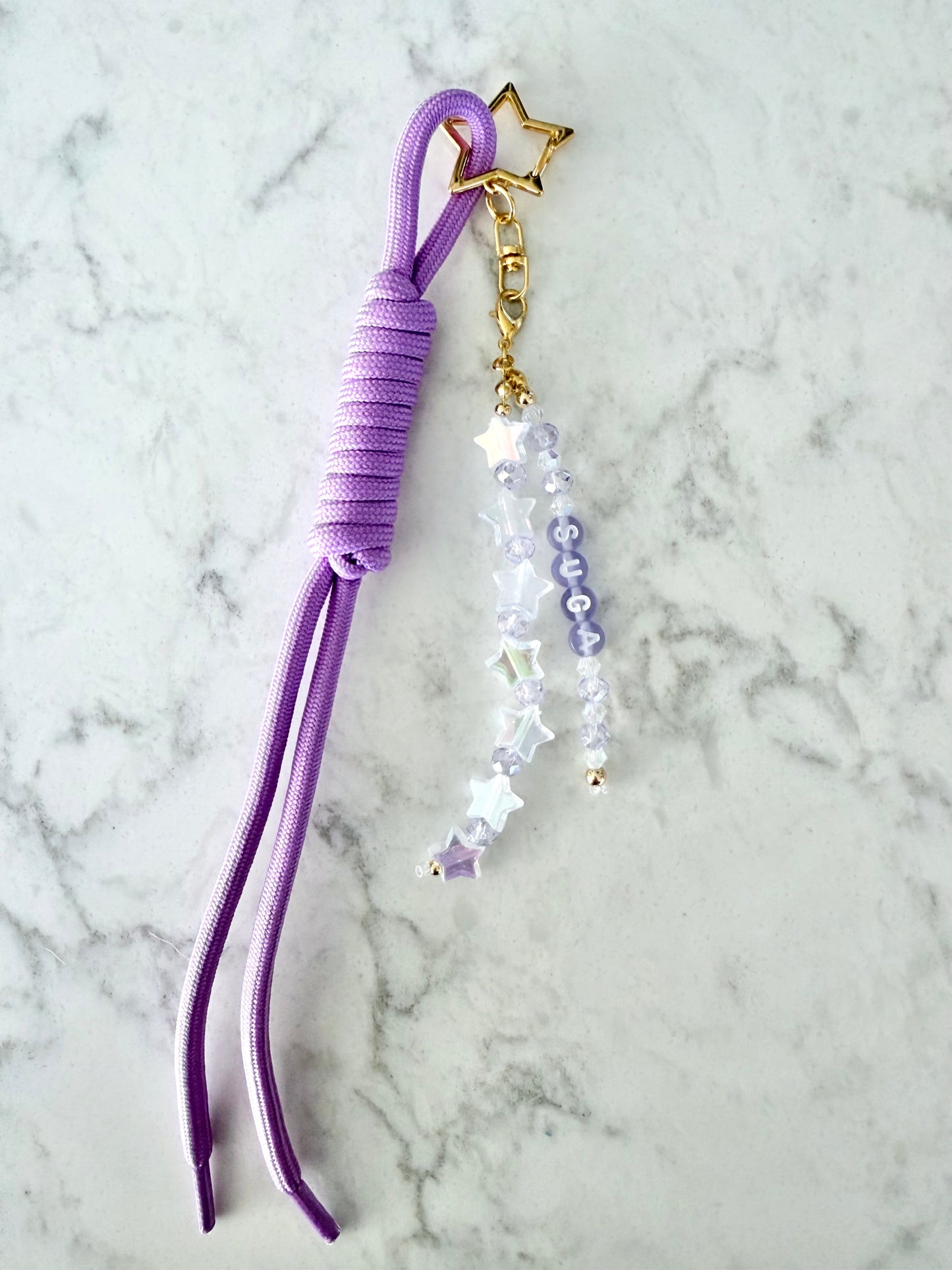 SUGA Keychain Charm (Lavender)