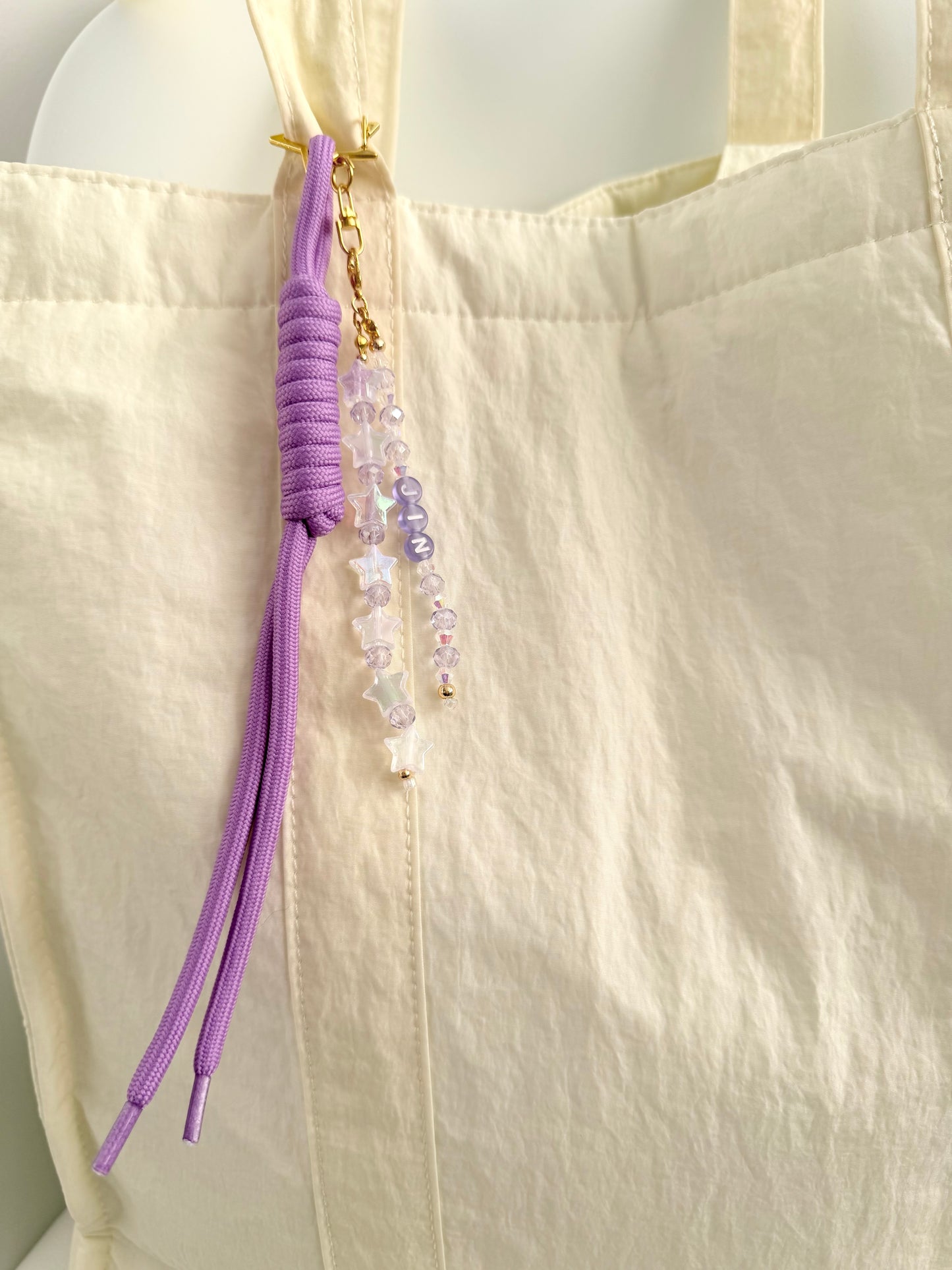 JIN Keychain Charm (Lavender)