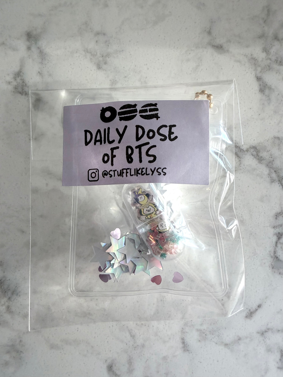 *Daily Dose Shaker Keychain Chimmy Large #2