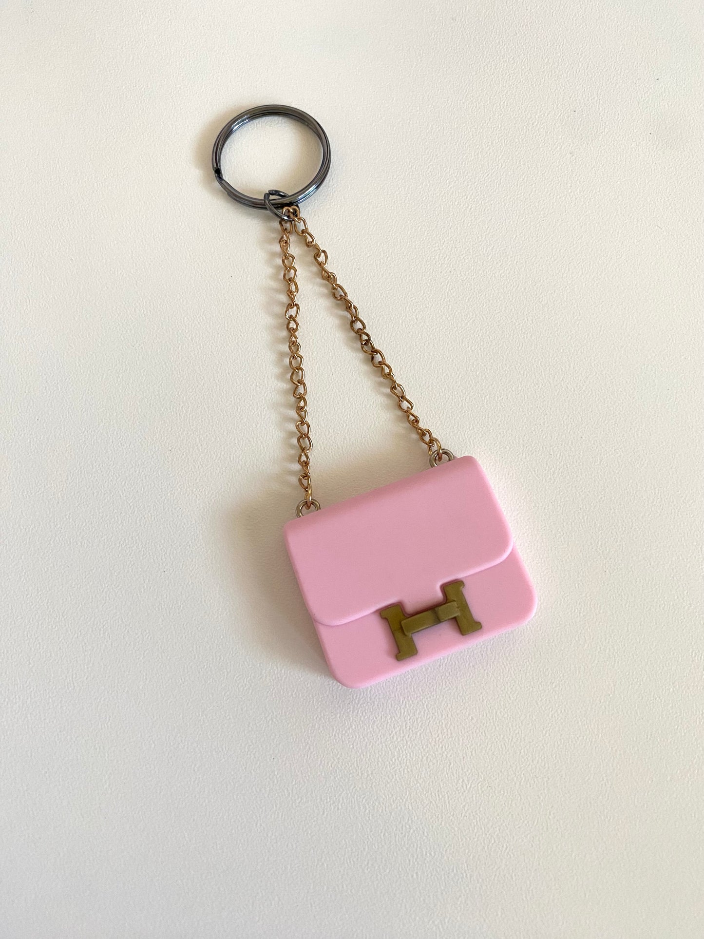 Hermes Inspired Luxury Charm- Baby Pink