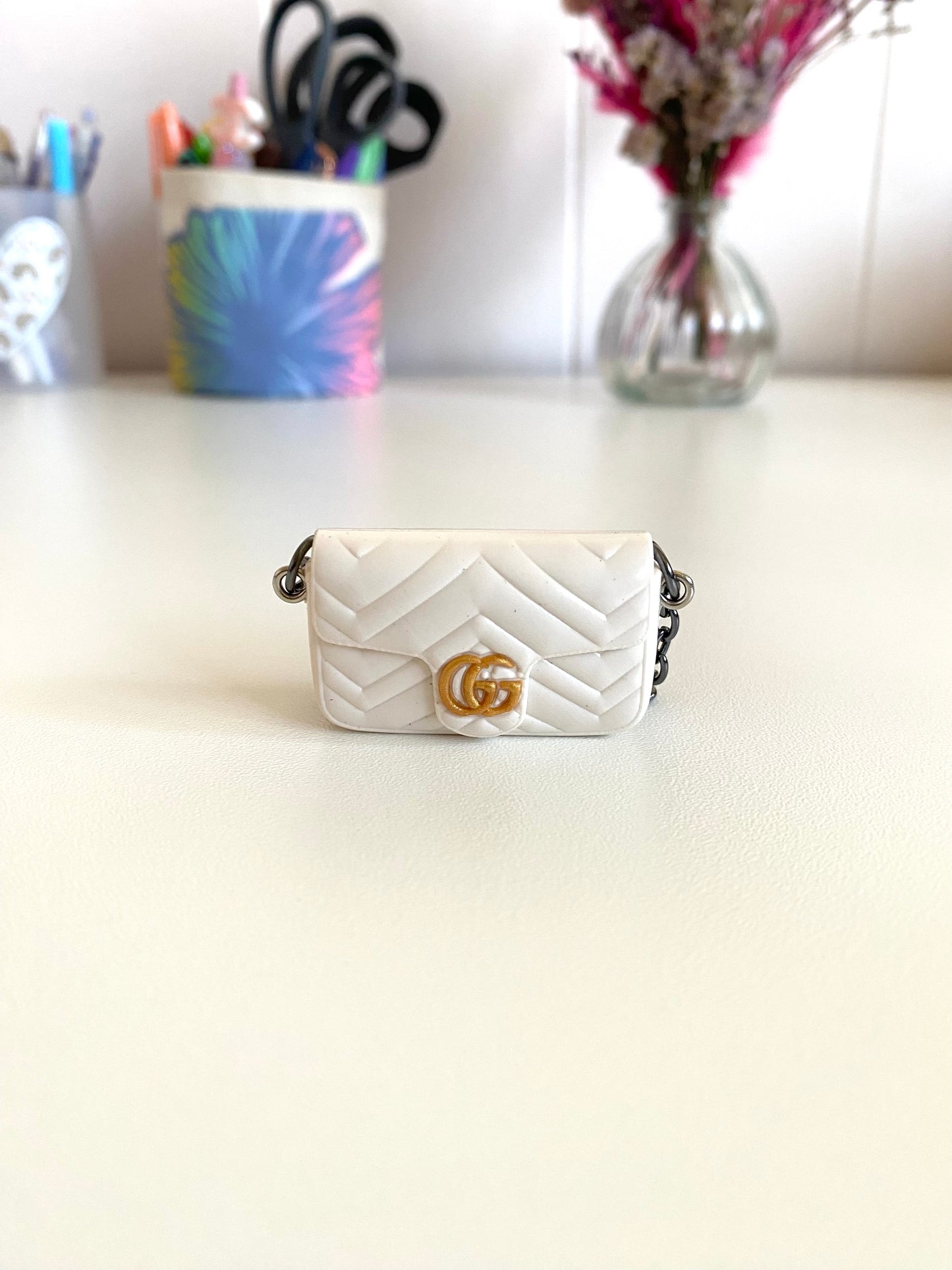 Gucci Inspired Luxury Charm - White