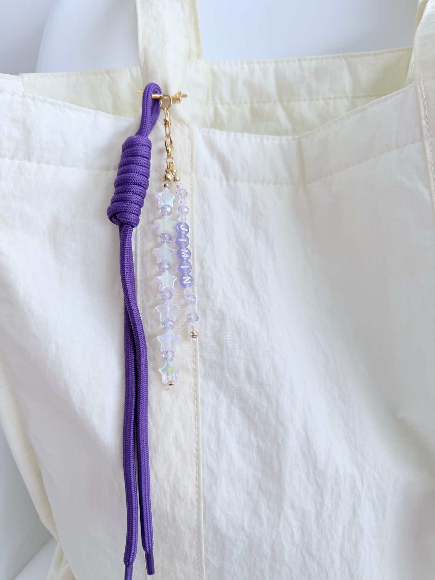 JIMIN Keychain Charm (Dark Purple)