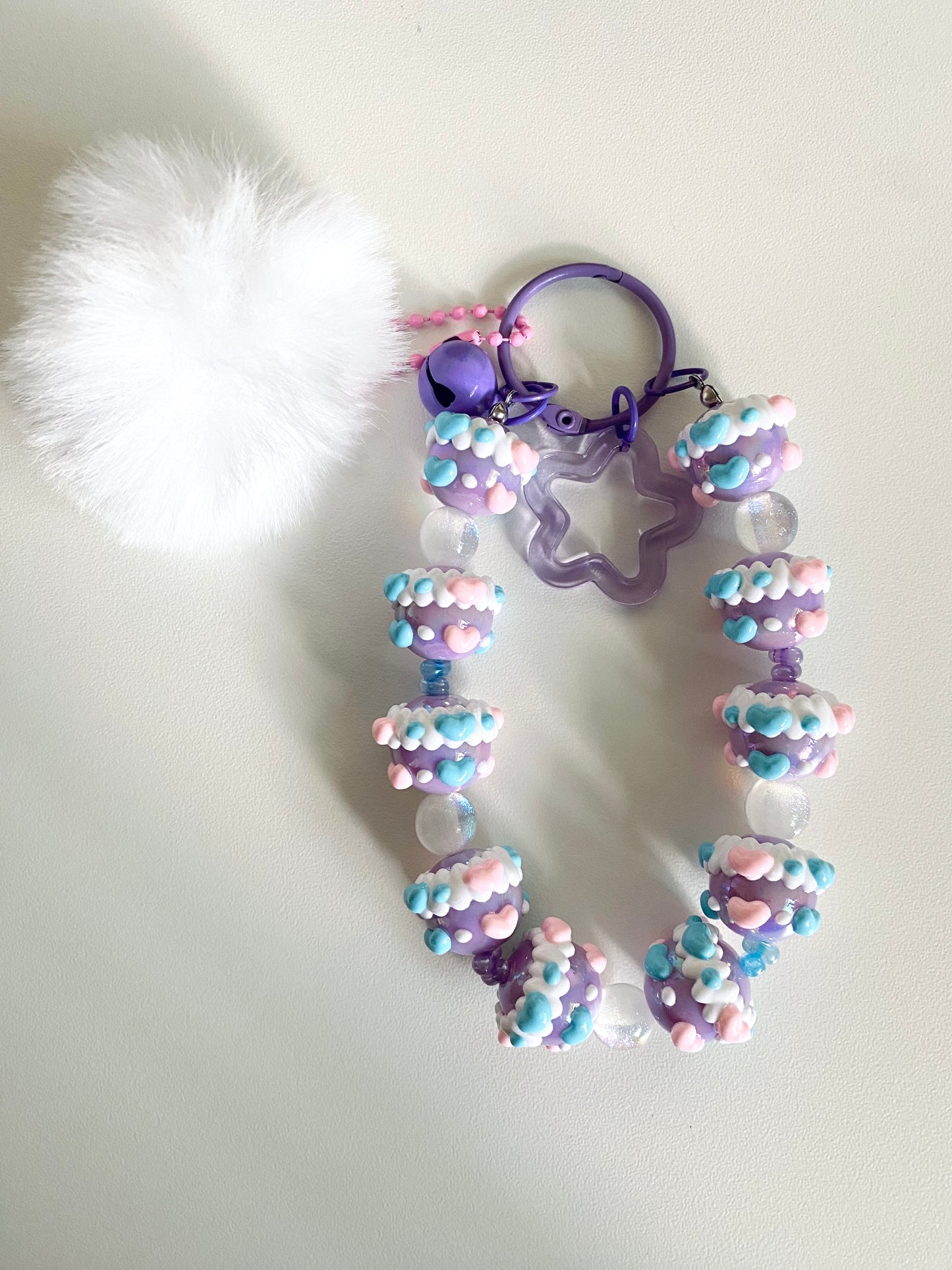 Purple Bag/Phone Charm