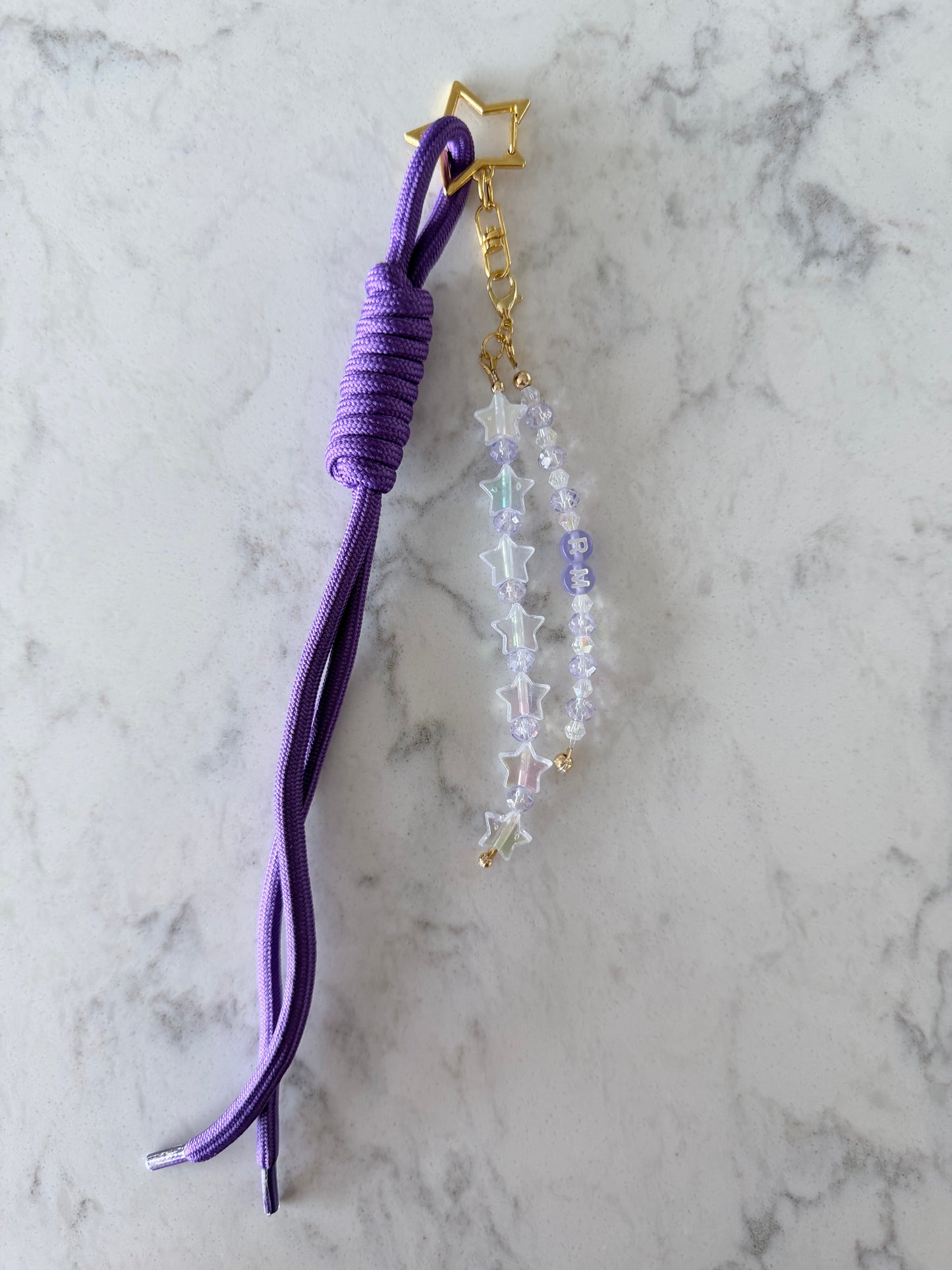 RM Keychain Charm (Dark Purple)