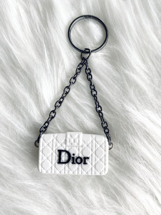 Dior Inspired Luxury Charm - White